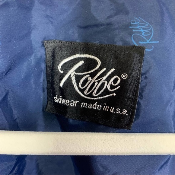 ROFFE Vintage Skiwear Thermal Insulated Red Ski Jacket -‎ Thinsulate - Picture 12 of 14